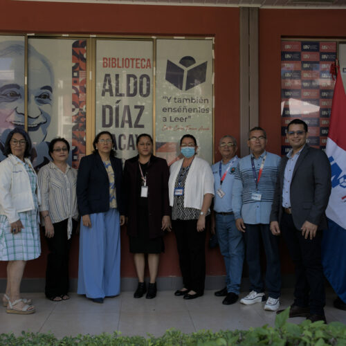 DEVELACIÓN DEL NOMBRE DE LA BIBLIOTECA CENTRAL “ALDO DÍAZ LACAYO” UNP