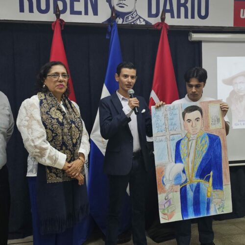 UNP HONRA A RUBÉN DARÍO EN EL 158 ANIVERSARIO DE SU NATALICIO CON UN EMOTIVO ENCUENTRO LITERARIO